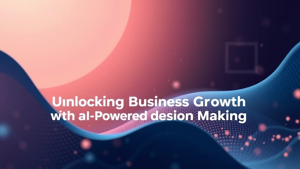 Unlocking Business Growth with AI-Powered Decision Making